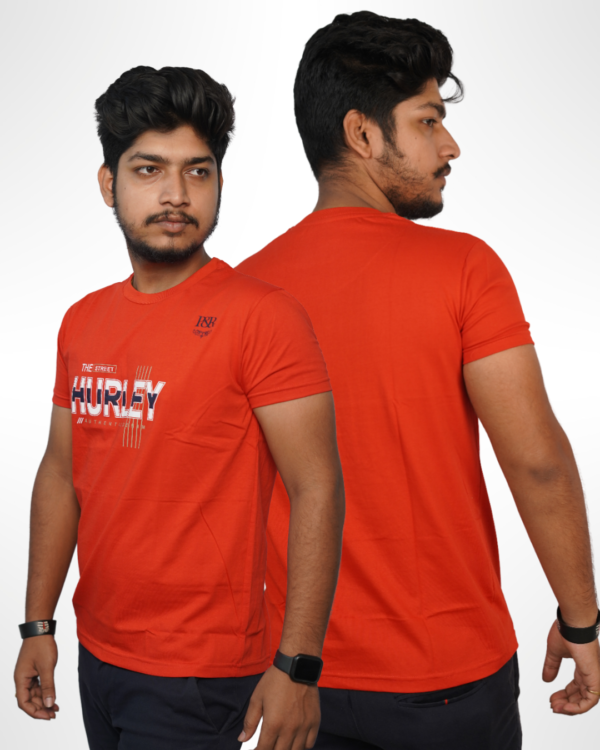 Mens round neck regular fit t-shirt