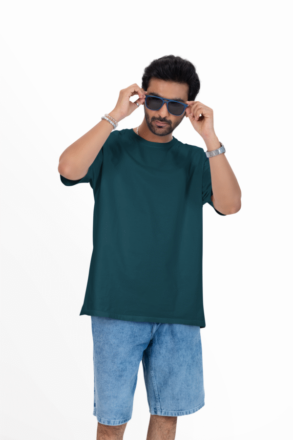MEN'S PLAIN OVERSIZED DROP SHOLDER T-SHIRT - Image 15