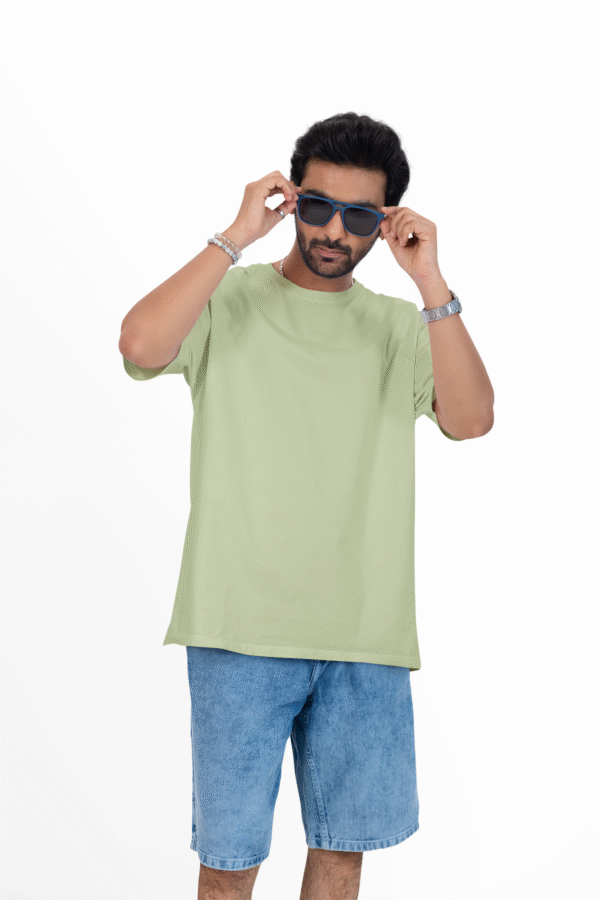MEN'S PLAIN OVERSIZED DROP SHOLDER T-SHIRT - Image 27